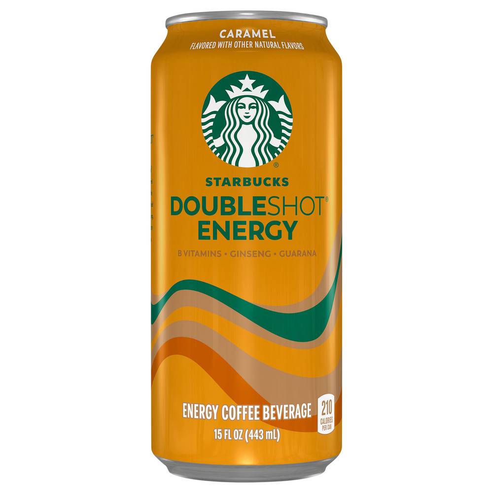 Starbucks Doubleshot Energy Coffee Beverage (15 fl oz) (caramel)