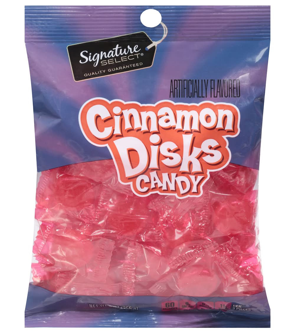 Signature Select Cinnamon Disks Candy (9 oz)