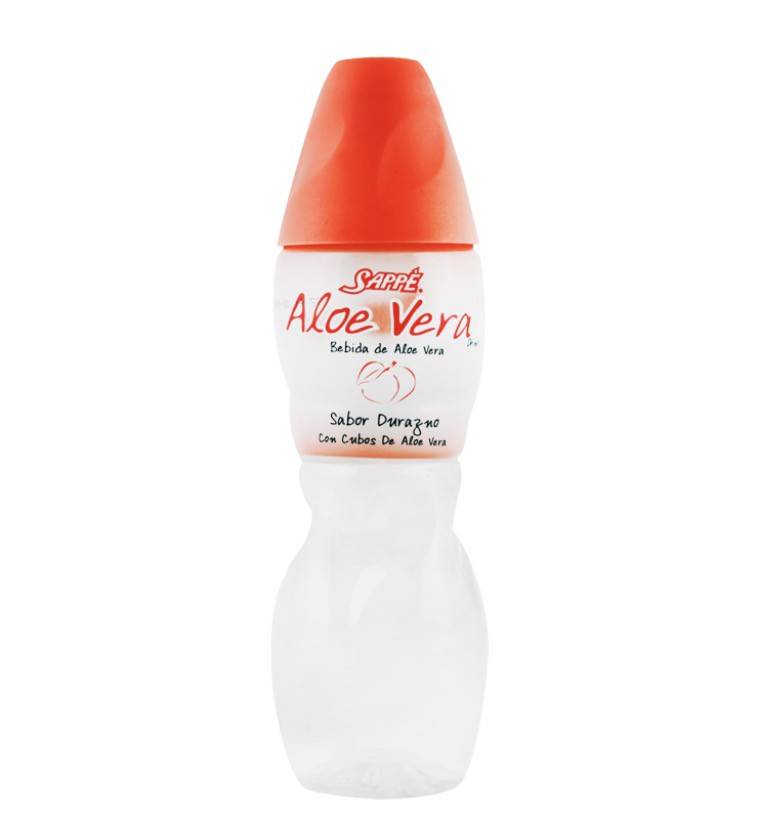 Sappe Agua sabor durazno con cubos de aloe vera Delivery Near Me | Order  Online | Uber Eats