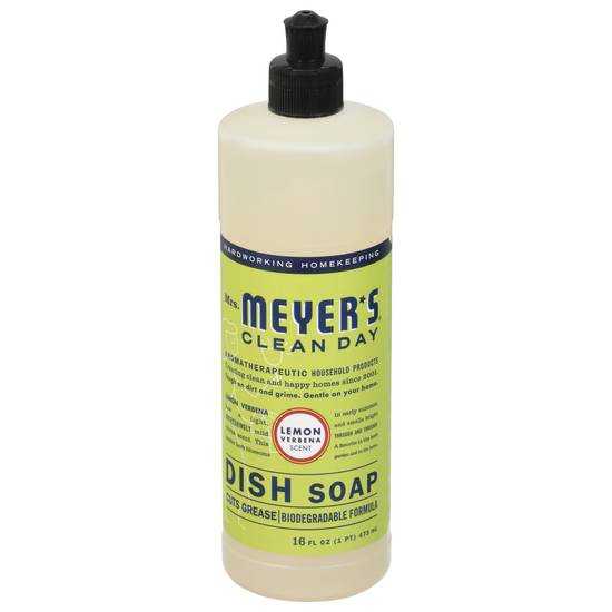 Mrs. Meyer's Lemon Verbena Scent Biodegradable Dish Soap
