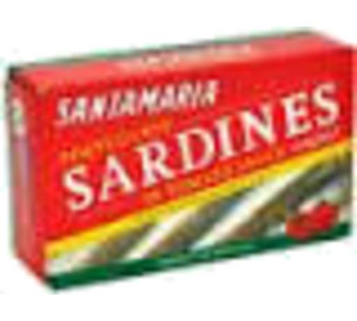 Santamaria Sardine Tomat 125g