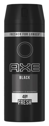 Axe Black Body Spray 150ml Can