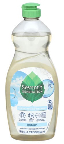 Seventh Generation Free & Clear Liquid Dish Soap
