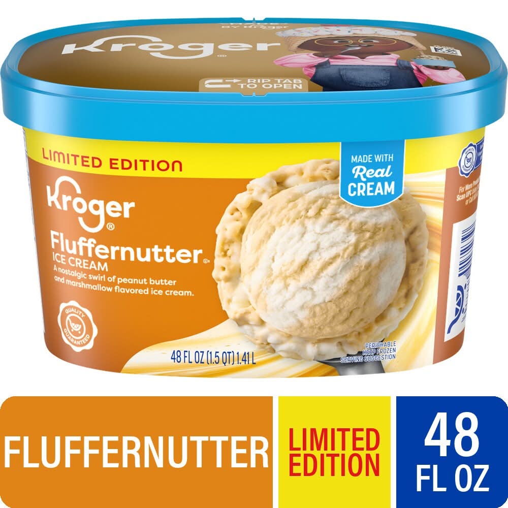 Kroger® Fluffernutter Ice Cream