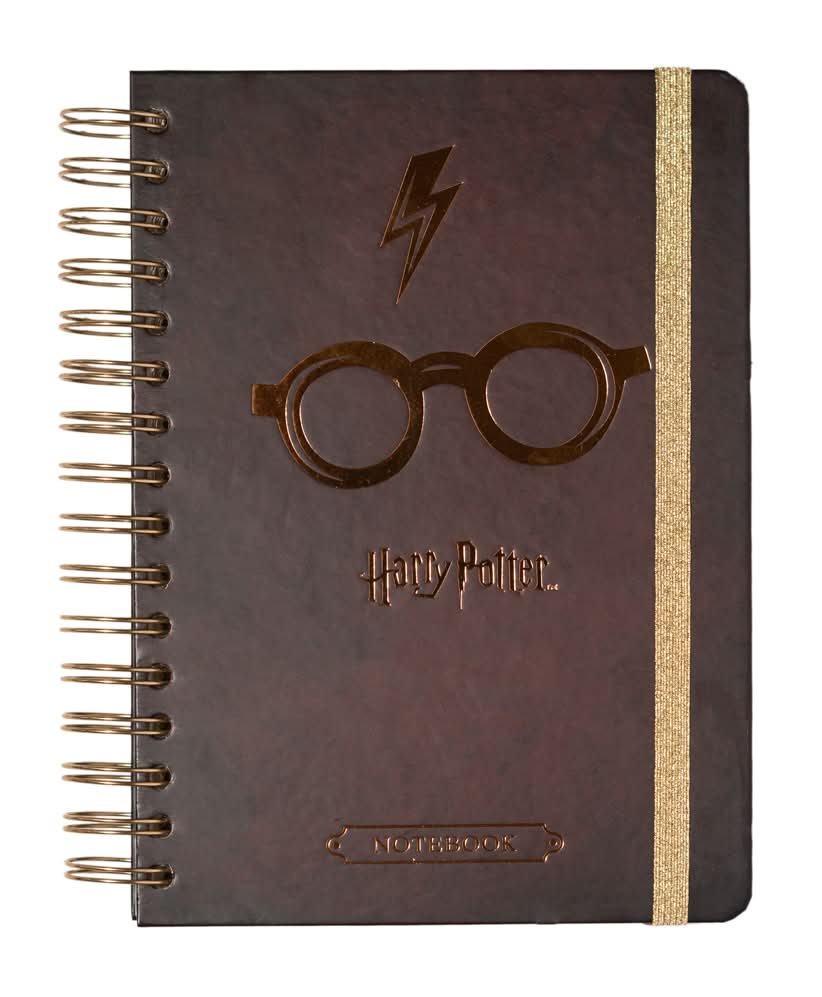 Caderno A5 Esp Bullet - Harry Potter