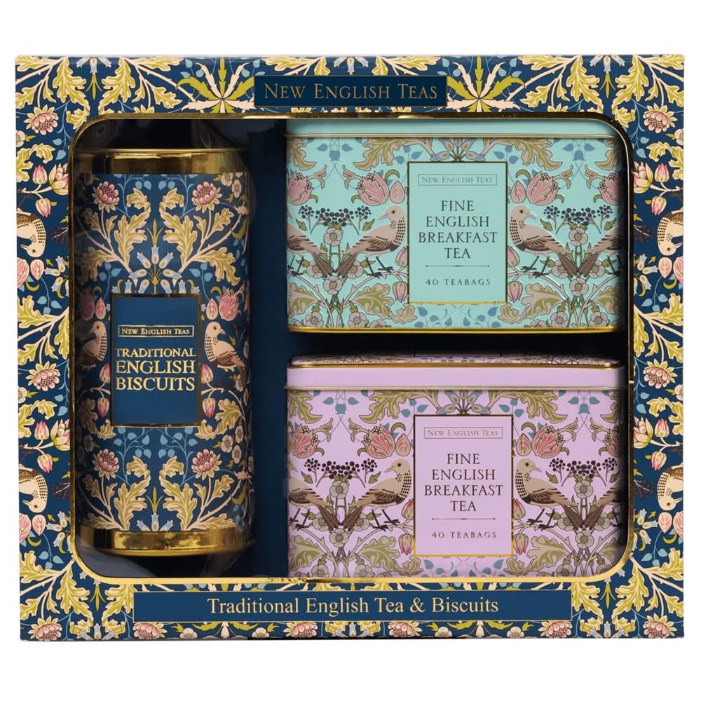NEW ENGLISH TEA ブレックファストティー & ビスケットセット 紅茶40包、クッキー 200G