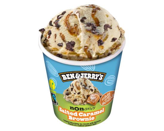 Ben & Jerrys Non Dairy Salted Caramel Brownie Ice Cream  458ml