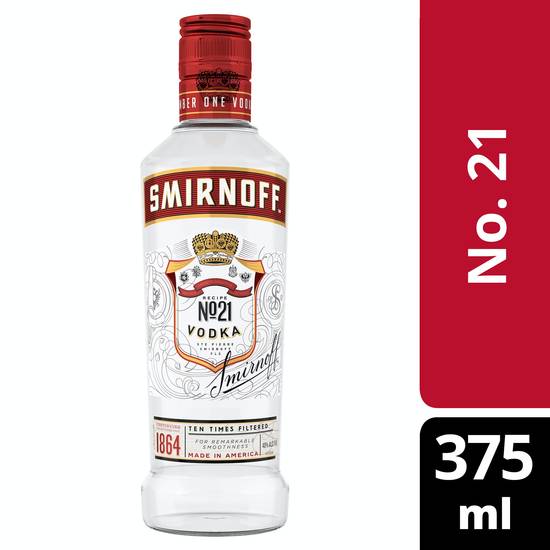 Smirnoff Receipe No.21 Triple Distilled Vodka 1864 (375 ml)