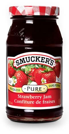 Smucker's Pure Seedless Jam, Strawberry (250 ml)