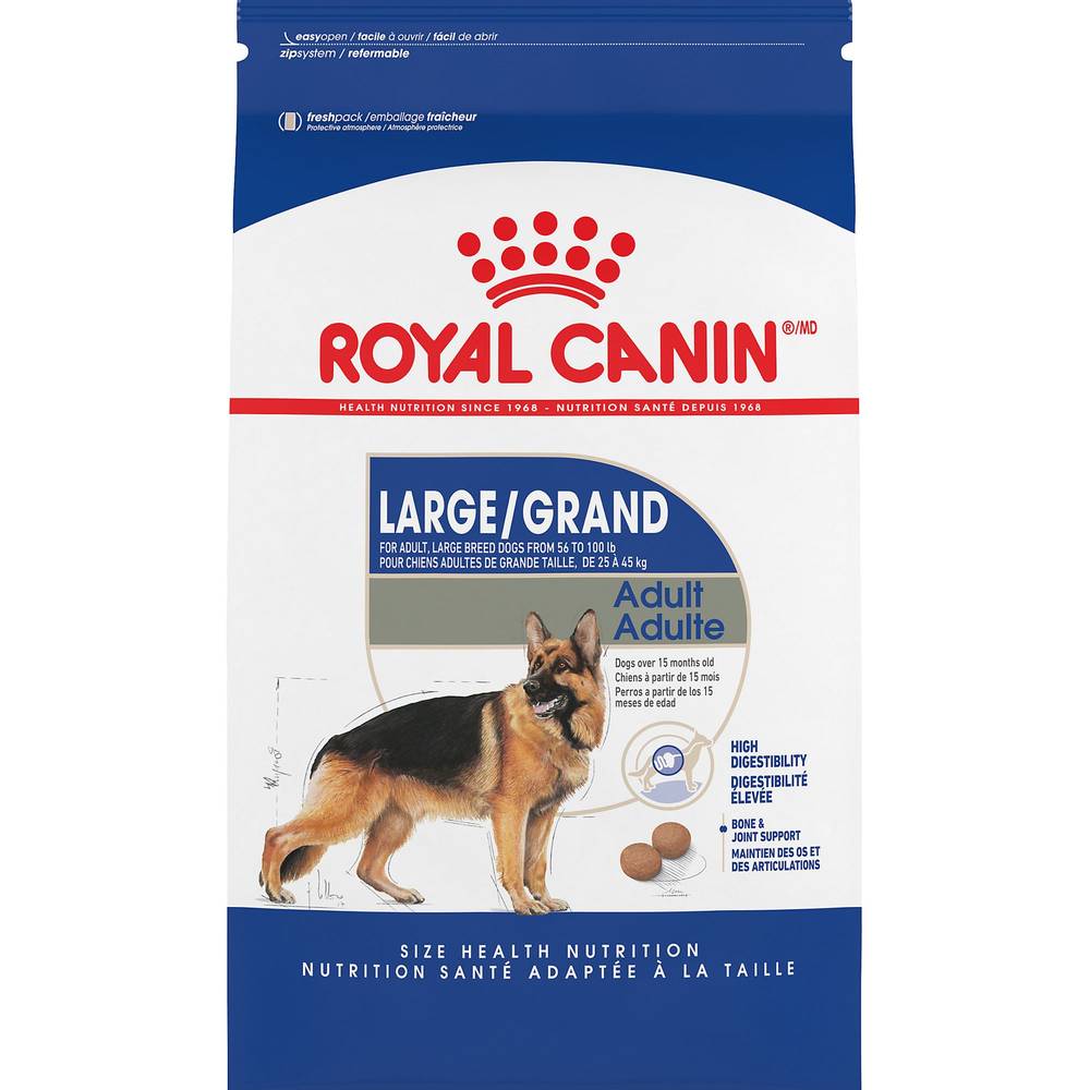 Royal Canin Health Nutrition Large Breed Adult Dry Dog Food (15.8 kg)