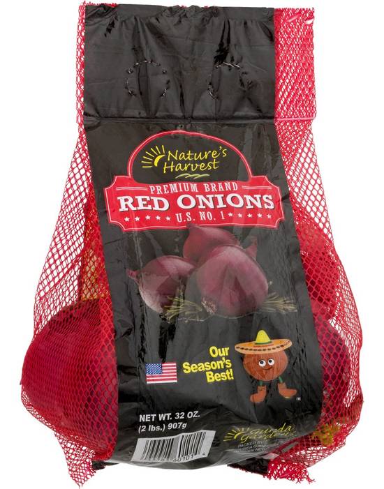 Nature's Harvest Red Onions (2 lbs)