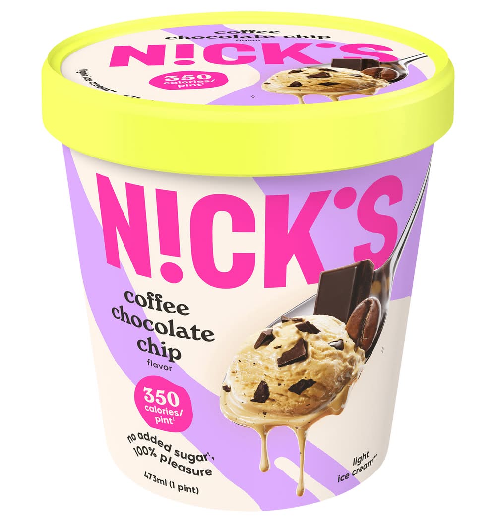 Nick's Ice Cream, Coffee Chokladchip (1 lbs)