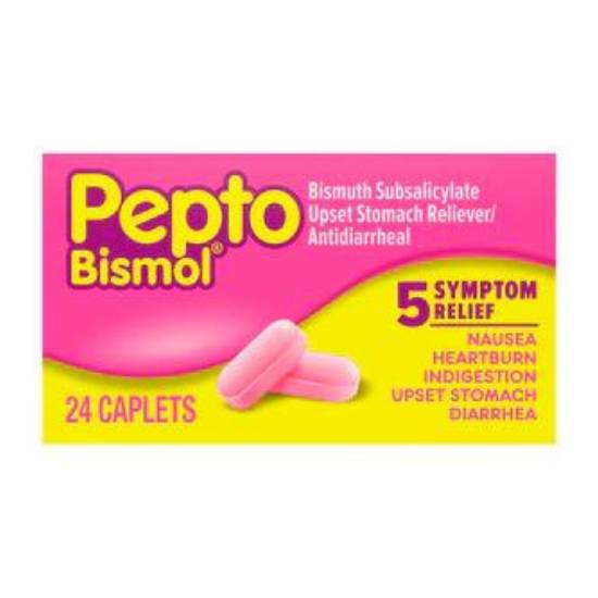 Pepto Bismol (24 Caplets)