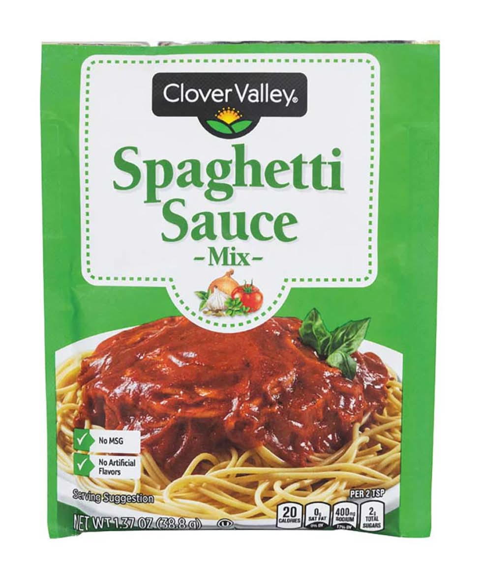 Clover Valley Spaghetti Sauce Mix (1.37 oz)