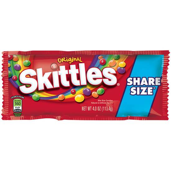 Skittles Original Chewy Candy Share Size Pack