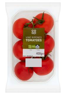 Co Op Vine Ripened Tomatoes 400g