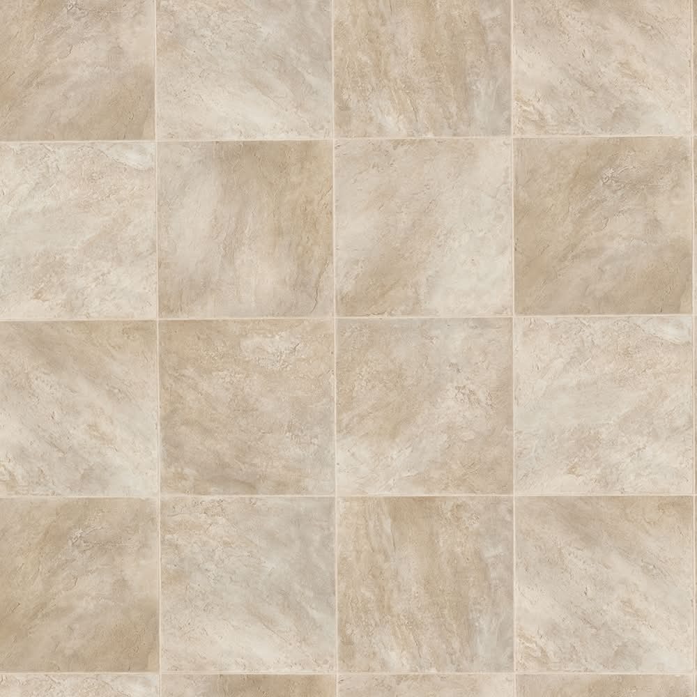 Style Selections Dune Shell Stone look 5-mil x 12-ft W Waterproof Cut-to-length Vinyl Sheet Flooring
