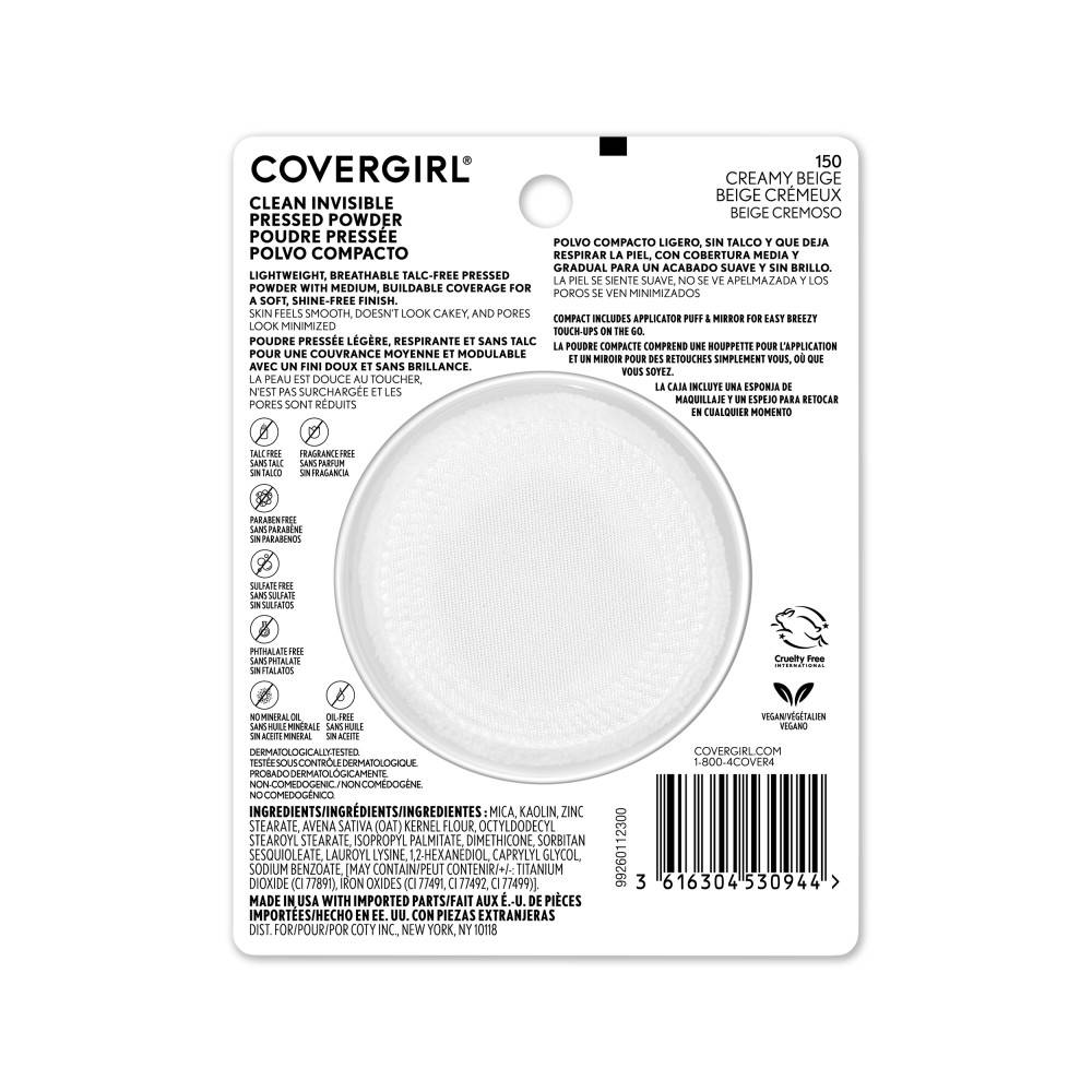 CoverGirl Clean Invisible Concealer, 160 Classic Tan (0.23 fl oz)