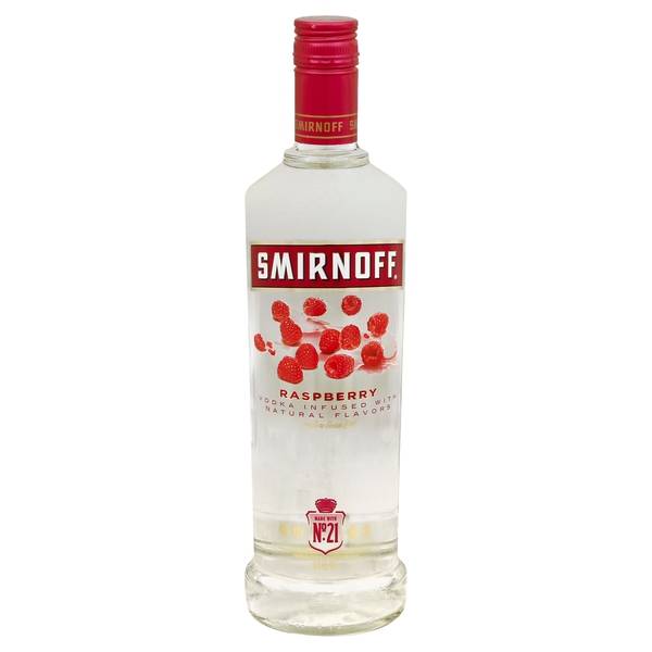 Smirnoff Vodka (750 ml) (raspberry)
