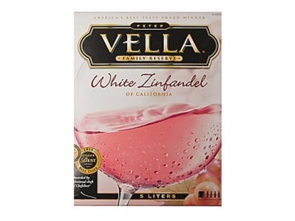 Peter Vella California White Zinfadel Wine (5 L)
