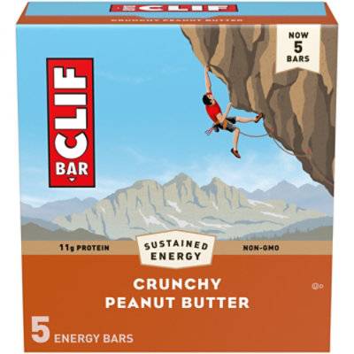 Clif Bar Crunchy Peanut Butter Energy Bar (5 ct)