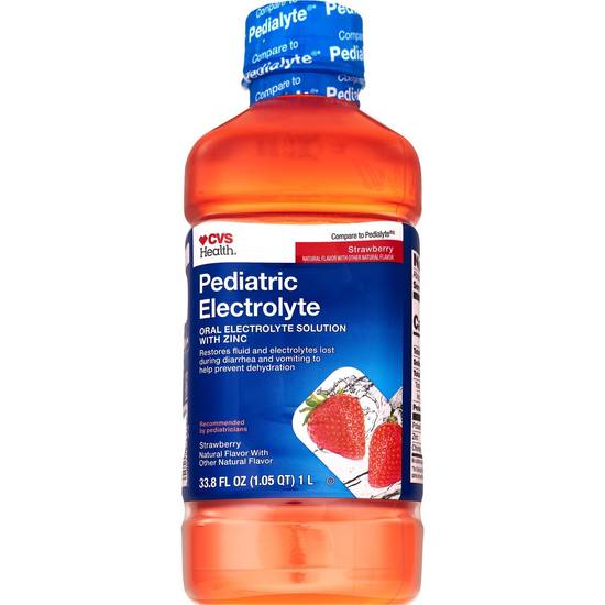 CVS Health Pediatric Electrolyte Solution, Strawberry