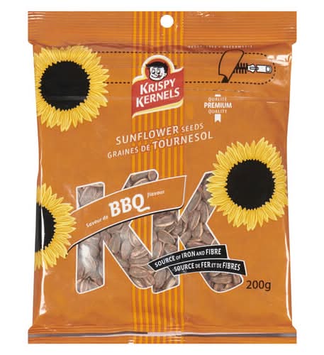 Krispy kernels graines de tournesol - sunflower seeds (barbecue)