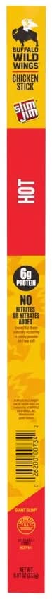 Slim Jim Buffalo Wild Wings Hot Chicken Stick