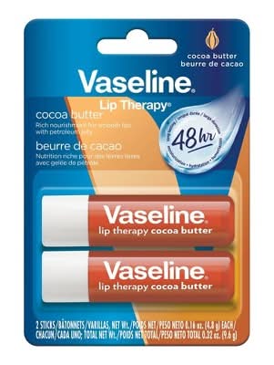 Vaseline Lip Therapy Cocoa Butter Twinpk