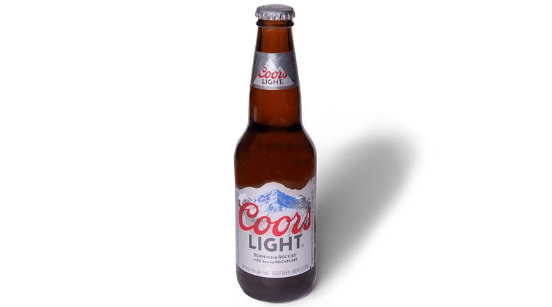 Coors light 341 mL, Bière/Beer (4% ABV)