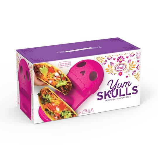 Fred Yum Skulls Taco Tray Set