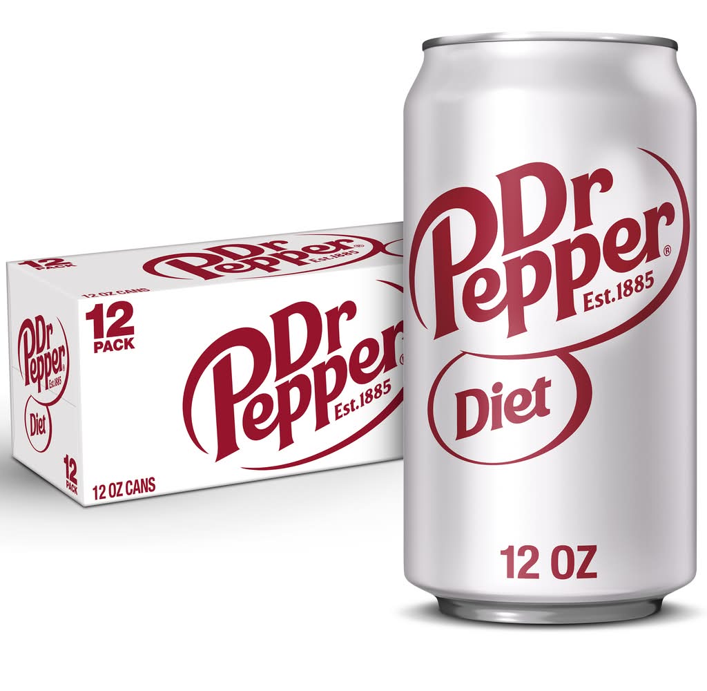 Dr Pepper Diet Soda (12 x 12 fl oz)