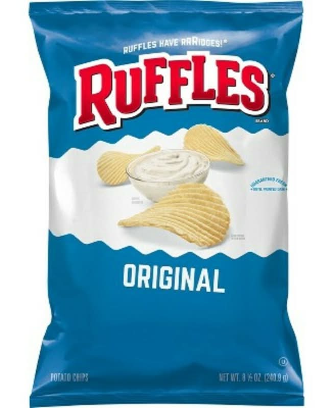 Ruffles Original Flavor Ridged Potato Chips 8.5oz