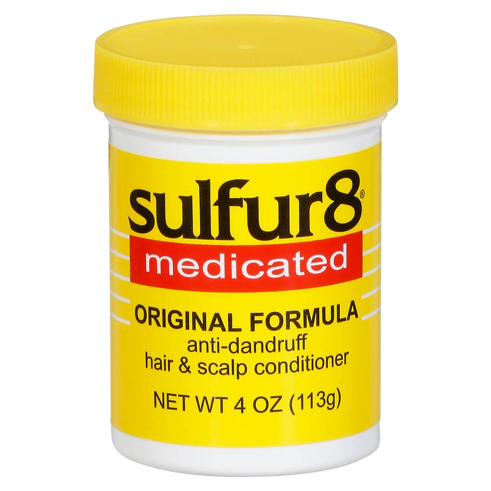 Sulfur8 Medicated Original Formula Anti-Dandruff Hair & Scalp Conditioner (4 oz)