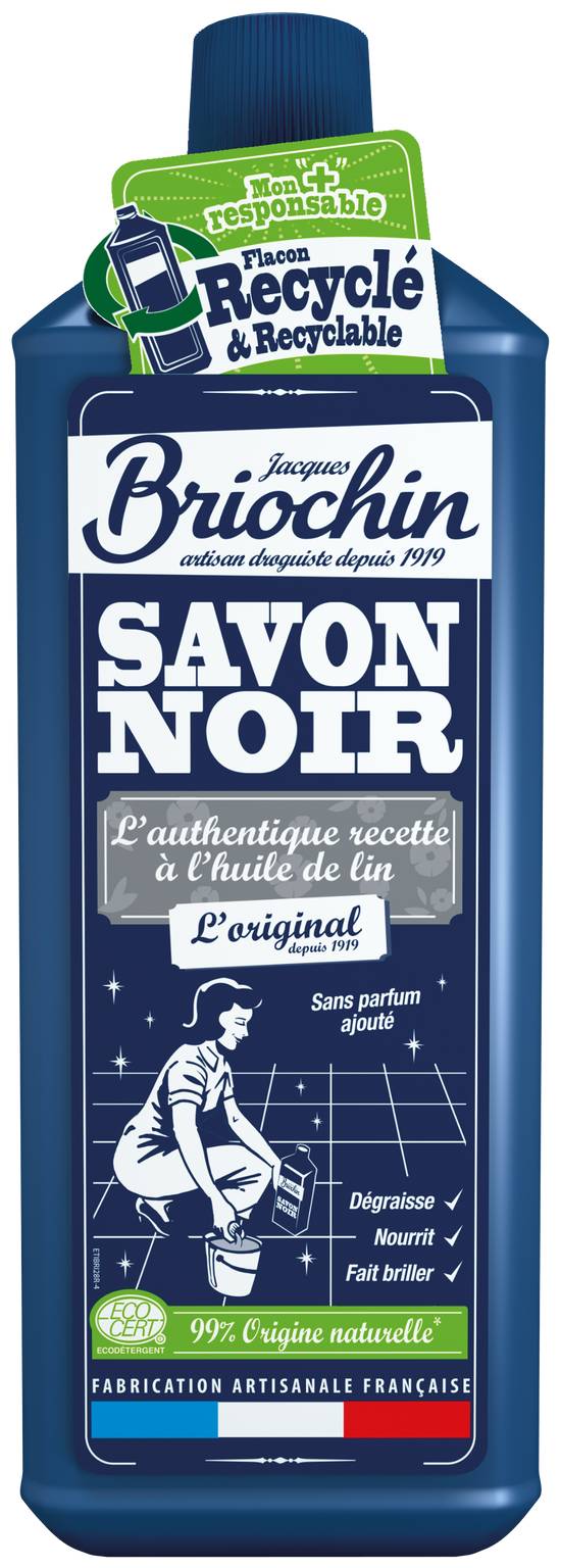 Jacques Briochin - Savon noir liquide à l'huile de lin