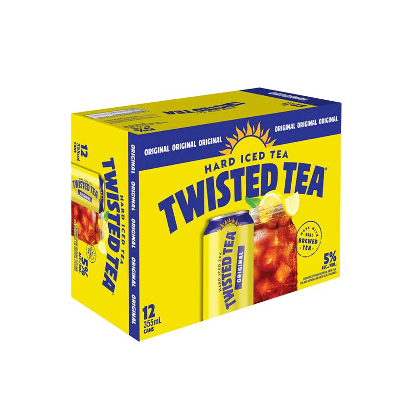 Twisted Tea  (12 Cans, 355ml)