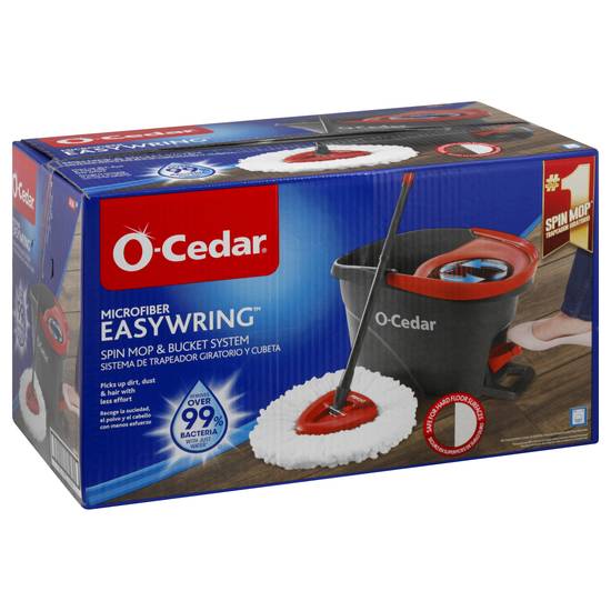 O-Cedar Easywring Spin Mop & Bucket System