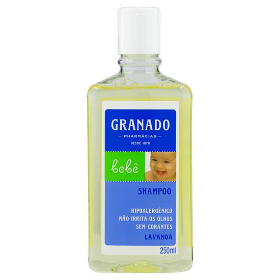Granado shampoo hipoalergênico bebê lavanda (250ml)