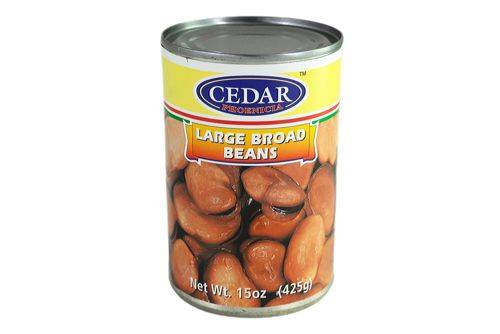 Cedar · Large fava beans - Grosses gourganes (425 g - 425g)
