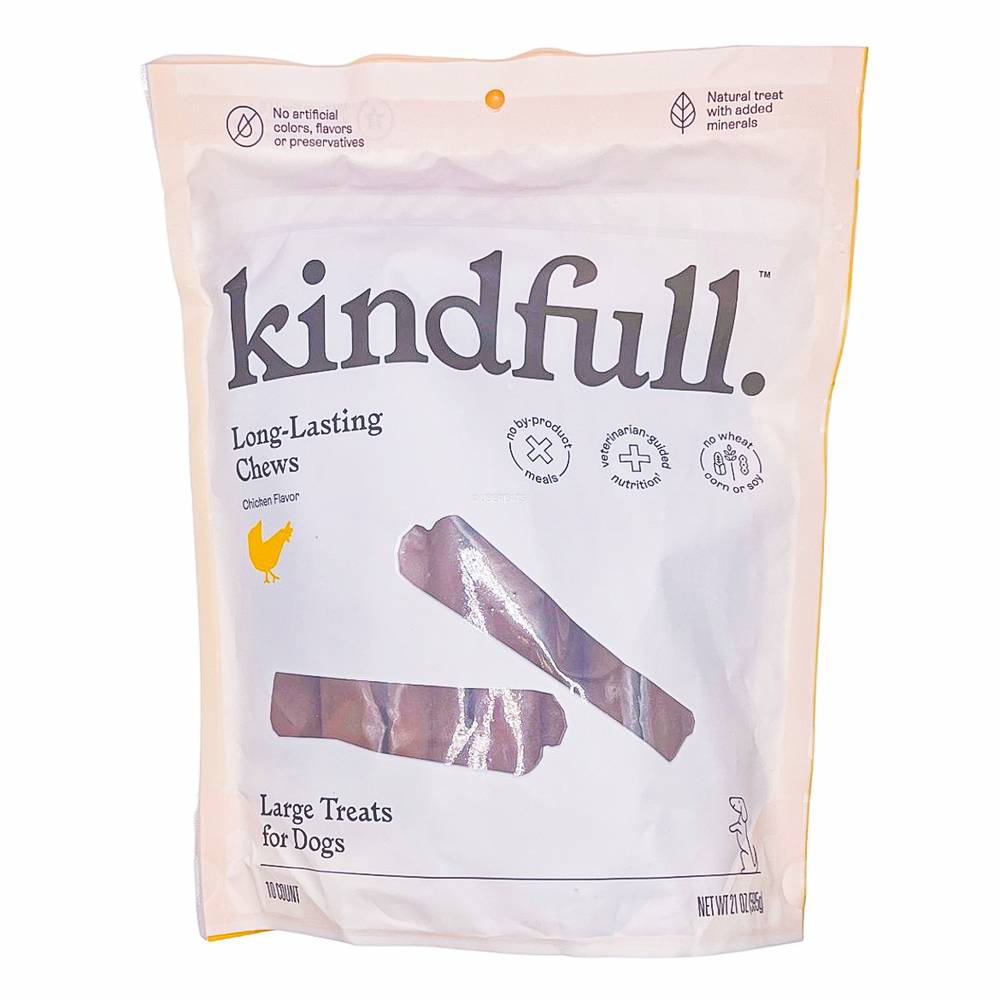 Kindfull Long Lasting Dog Treats (large /chicken flavor)