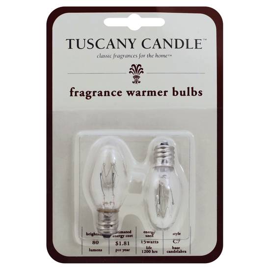 Tuscany Candle Fragrance Warmer Bulbs (2 ct)