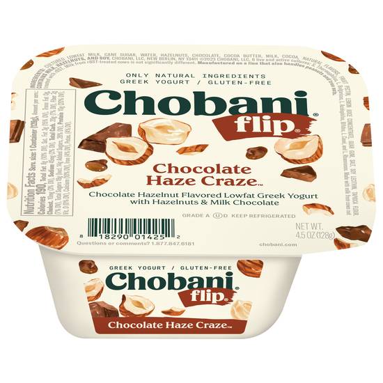 Chobani Flip Chocolate Haze Craze Greek Yogurt