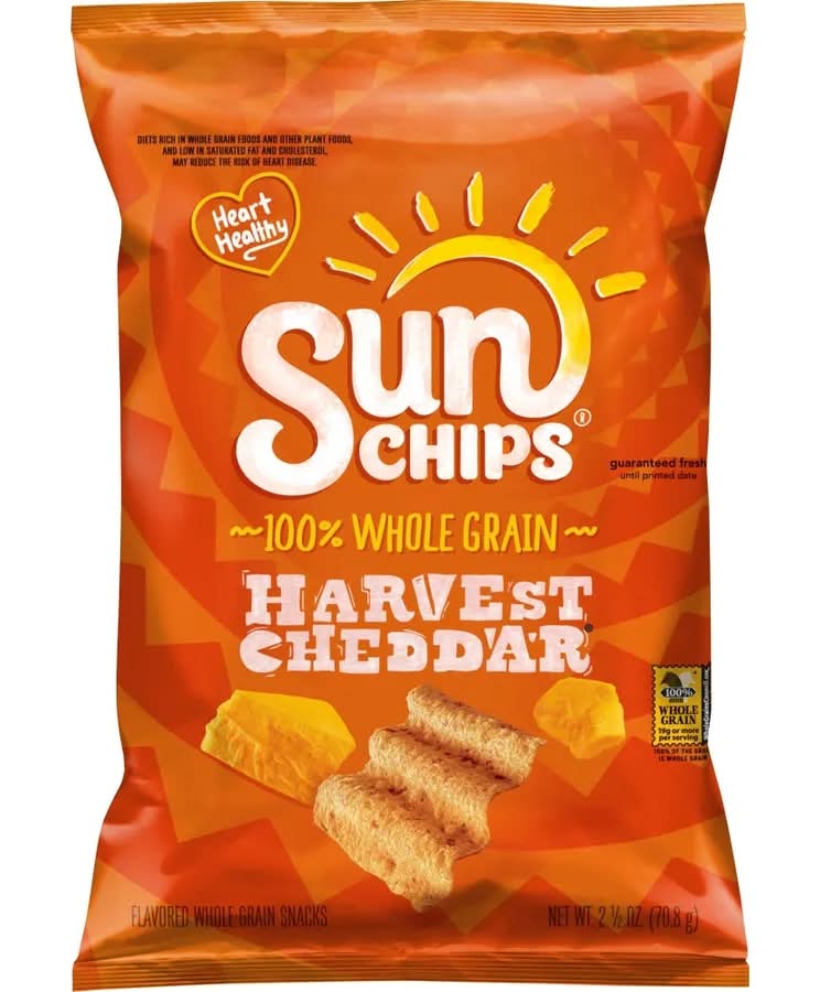 Sun Chips Harvest Cheddar
