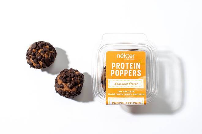 Chocolate Chip Protein Poppers - Seasonal