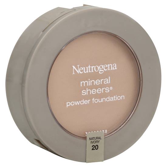 Neutrogena Mineral Sheers Powder Foundation 20 Natural Ivory