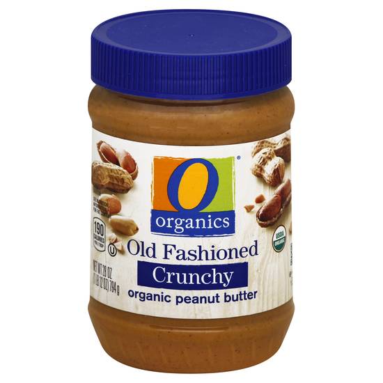 O Organics Old Fashioned Crunchy Peanut Butter (28 oz)