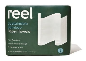 Reel Bamboo Paper Towels (6 ct)