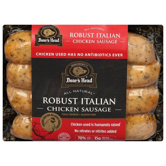 Boar's Head Robust Italian Chicken Sausage Fully Cooked (12 oz)