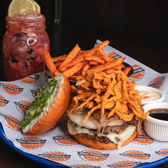 French Onion Smash Burger