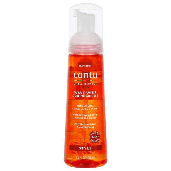 Cantu Shea Butter Wave Whip Curling Mousse For Natural Hair